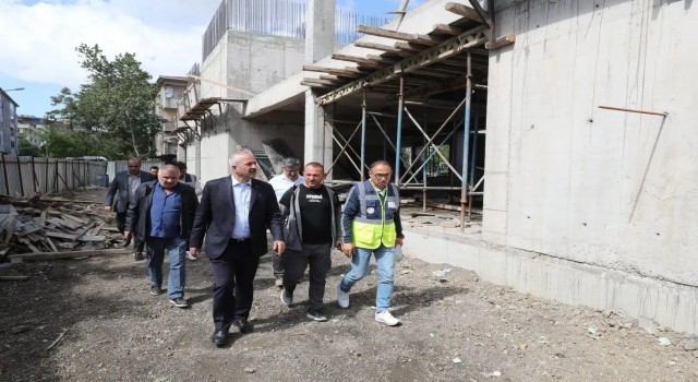 Başkan Büyükgözden proje denetim turu