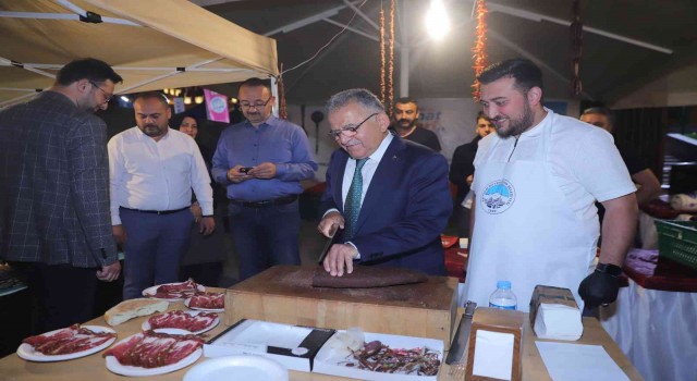 Başkan Büyükkılı. Asırlık Tariflerle Türk Mutfağı etkinliğine katıldı
