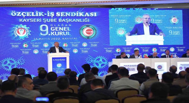 Başkan Büyükkılıça konfetili ve tezahüratlı karşılama