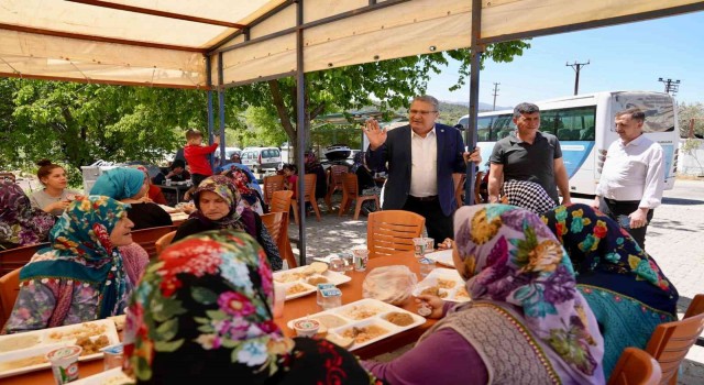 Başkan Çerçi köy hayırlarında vatandaşlarla buluştu