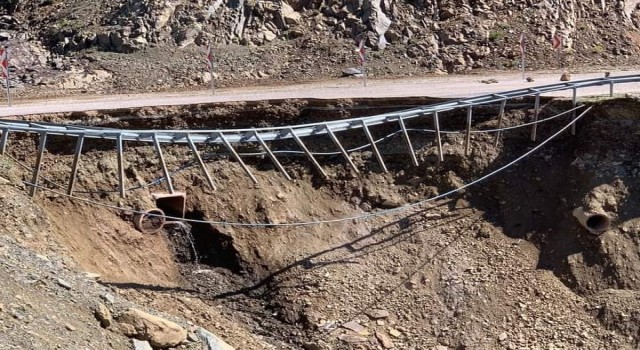 Başkan Öztürk sel ve heyelan bölgesinde