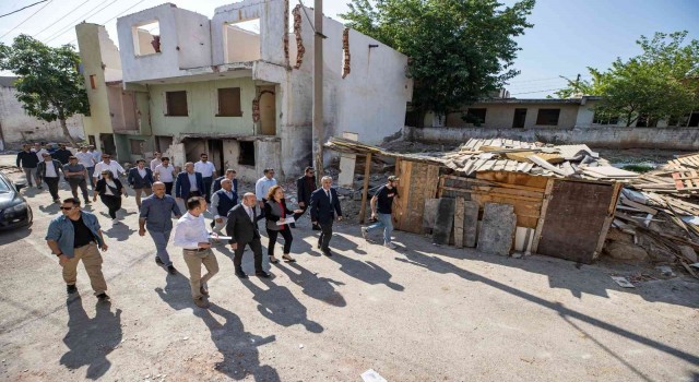 Başkan Tunç Soyer Uzunderedeki çalışmaları inceledi