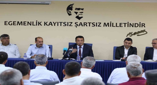 Başkan Ulutaş: 54 mahallede hizmet için varız