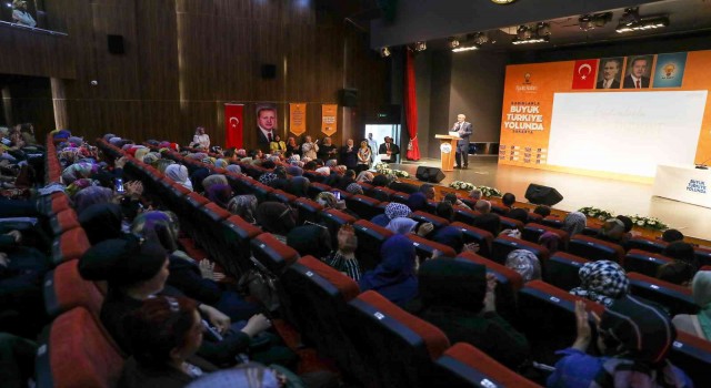 Başkan Yüce: “Çeyrek asırdır süren başarının asıl mimarı kadınlardır”