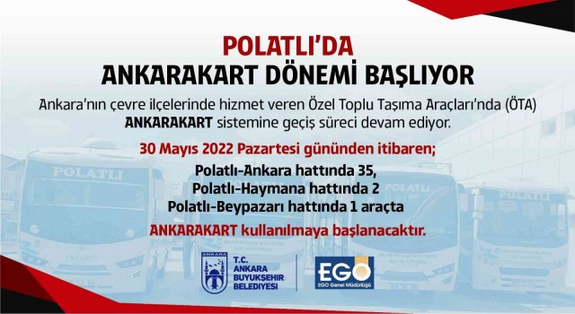 Başkentte Ankarakart yaygınlaşıyor