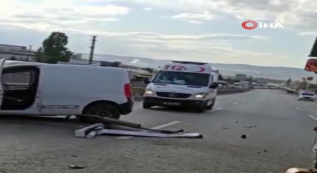 Başkentte iki ayrı kaza: 1 ölü, 8 yaralı