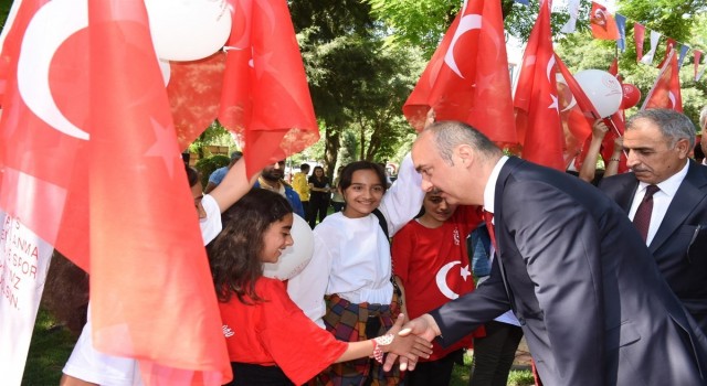 Batmanda 19 Mayıs etkinlikleri coşkuyla kutlandı