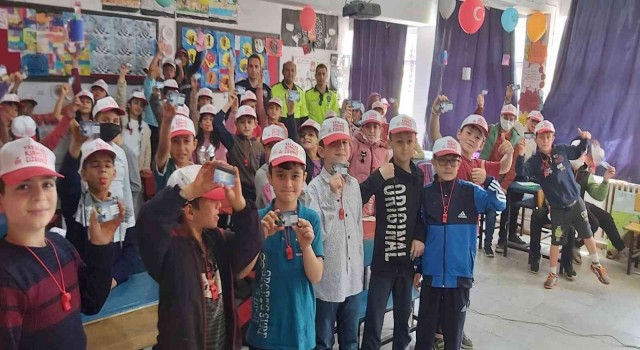 Batmanda öğrencilere trafik eğitimi