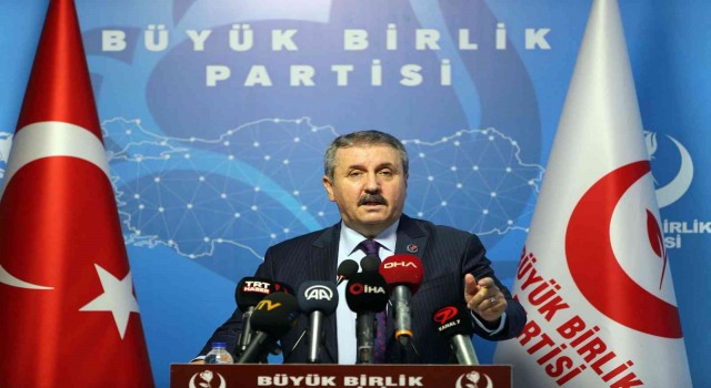 Destici: “PKK'ya desteği keserlerse Türkiye NATO üyeliklerine neden hayır desin”