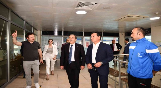 Belediye başkanları Tepebaşının iklim dostu çalışmalarını inceledi