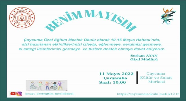 Benim Mayısım etkinliği sergilenecek