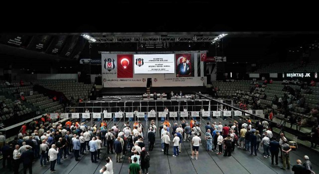 Beşiktaş Olağan Seçimli Genel Kurulunda oy verme işlemi başladı