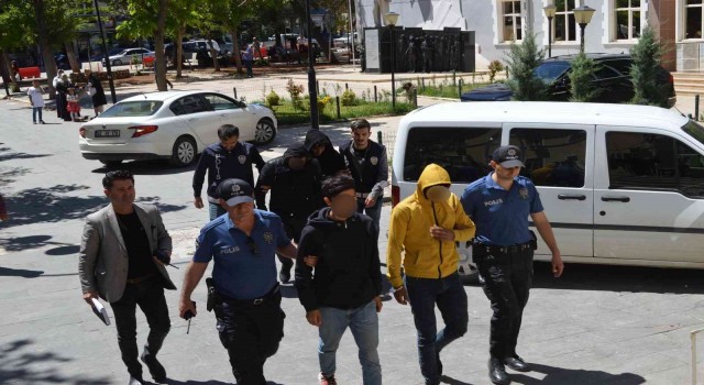 Besnide yakalanan 3 ikamet hırsızı tutuklandı