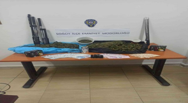 Bilecikte 2 kilo uyuşturucu madde ele geçirildi