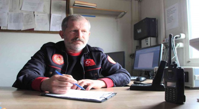 Bingölde itfaiyeciler bayram nöbetinde