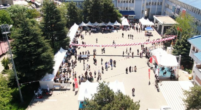 Bingölde meslek liselerinin eğitim fuarı gerçekleşti