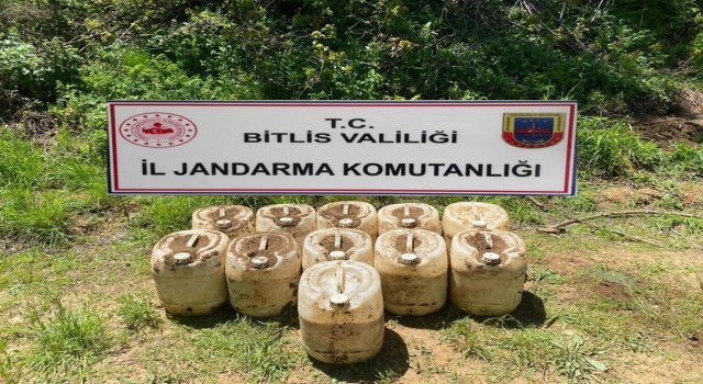 Bitliste 430 kilogram amonyum nitrat ele geçirildi