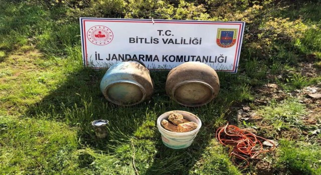 Bitliste tespit edilen patlayıcı imha edildi