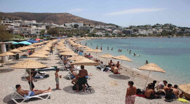 Bodrumda dereceyi gören sahile koştu