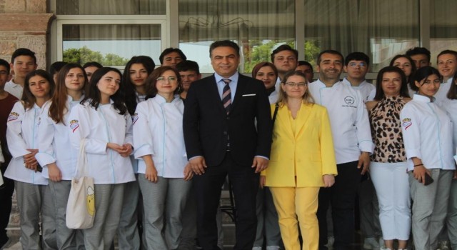 BUBFAda Gastronomi öğrencileri Zeytinyağlı tadımına katıldı