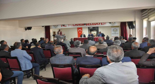 Bulanıkta Köylere Hizmet Götürme Birliği için encümen seçimi