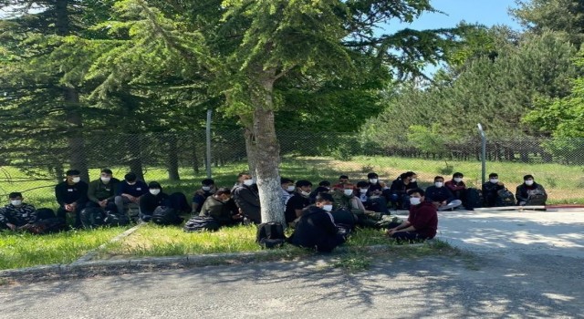 Bulgar polisi tarafından darp edilip Türkiyeye itilen 27 kaçak göçmen yakalandı