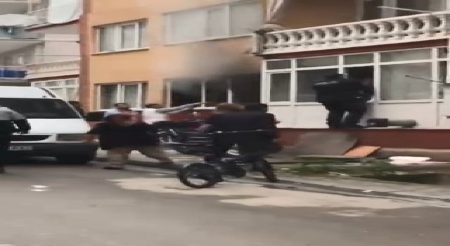Bursada sabah saatlerinde korkutan yangın