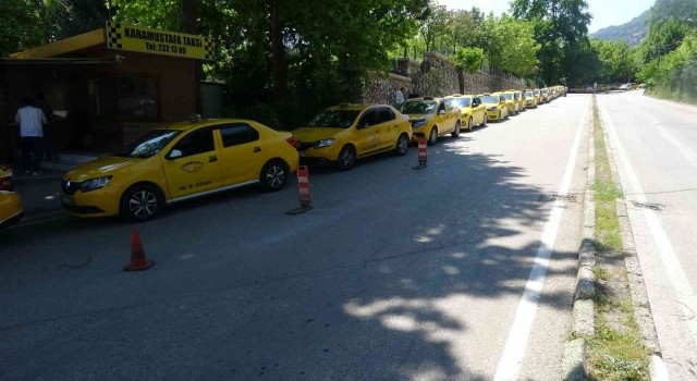 Bursada taksimetre güncelleme kuyruğu