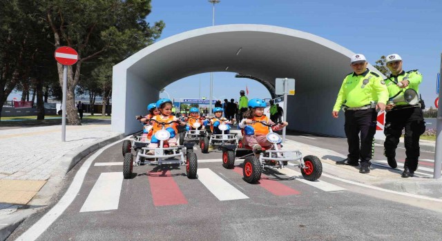 Bursada trafik kuralları artık çocuk oyuncağı