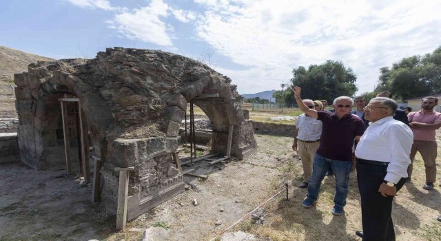 Büyükşehir, Keykubadiye Sarayında çıkan eserleri sergileyecek