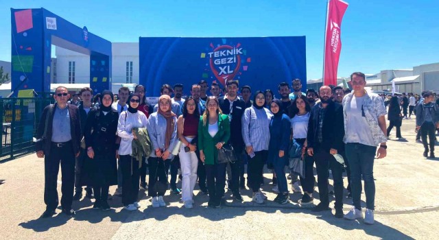 ÇAKÜ öğrencilerinden TUSAŞa teknik gezi