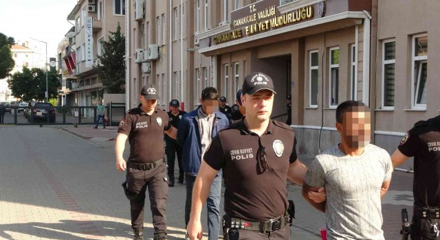 Çanakkalede hırsızlara yönelik dev operasyon