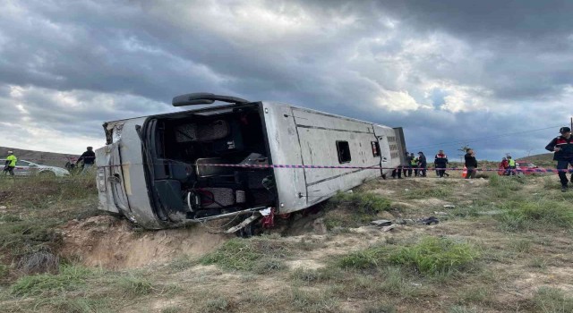 Çankırıdaki feci kazada ağır yaralanan genç işçi hayata tutunamadı