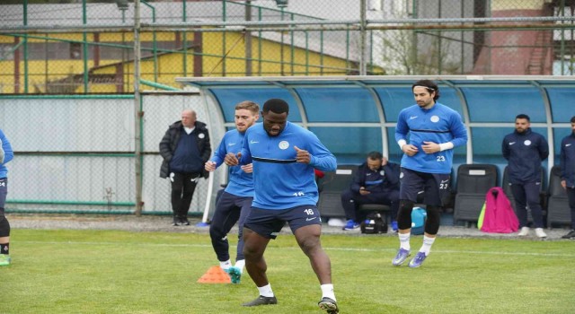 Çaykur Rizespor, Yeni Malatyaspor maçının hazırlıklarını sürdürdü