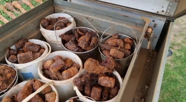 Çekyada İkinci Dünya Savaşından kalma 2 binden fazla el bombası bulundu