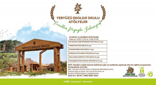 Çocuklar doğa ile buluşuyor