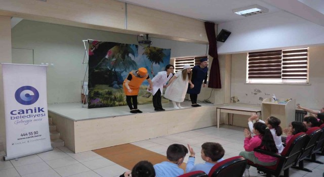 Çocuklar tiyatro ile çevre bilinci kazanıyor