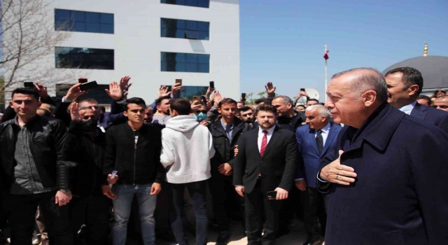 Cumhurbaşkanı Erdoğan Çatalcada vatandaşlara hitap etti