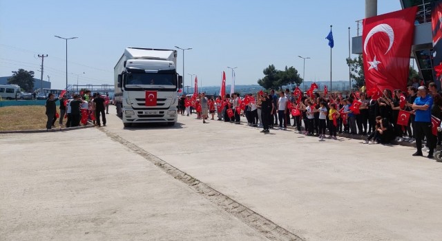 Cumhurbaşkanlığı Spor Aşkı Engel Tanımaz tırı Tekirdağda