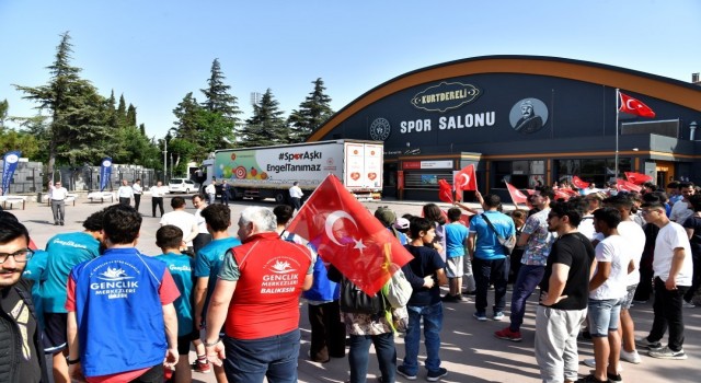 Cumhurbaşkanlığı Spor tırı Balıkesirde