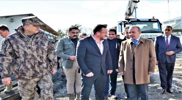Damal İlçe Emniyet Amirliği polis lojmanının temeli atıldı