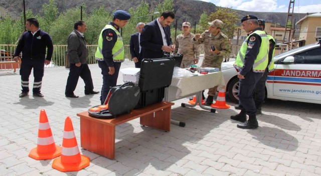 Darendede öğrencilere trafik eğitimi