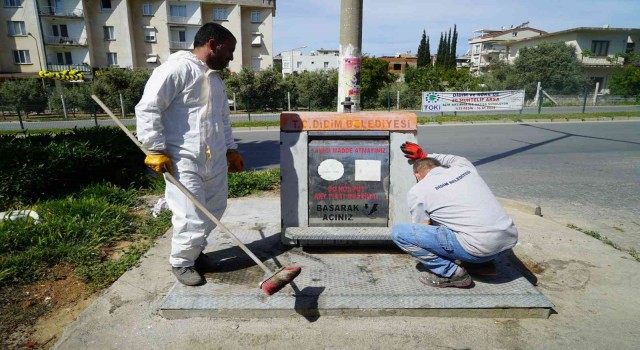 Didim Belediyesinin temizlik atağı sürüyor