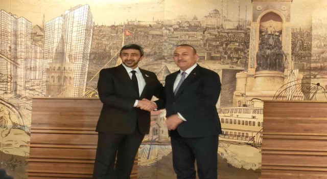 Dışişleri Bakanı Çavuşoğlu, BAEli mevkidaşı Al Nahyan ile bir araya geldi