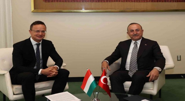 Dışişleri Bakanı Çavuşoğlu, Macaristan Dışişleri Bakanı Szijjarto ile bir araya geldi