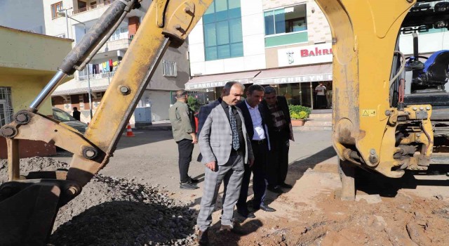 DİSKİ Yenişehir Akkoyunlu Mahallesindeki arızayı kısa sürede giderdi