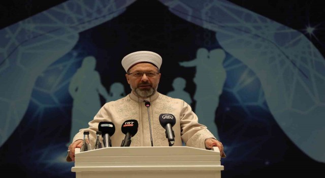 Diyanet İşleri Başkanı Erbaş: “Başkanlığımız, kadına ve çocuğa şiddetle mücadele çalışmaları yapmakta”