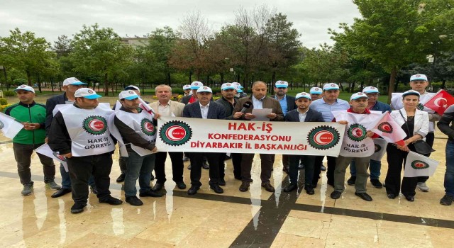 Diyarbakır HAK-İŞ 1 Mayıs kutlaması