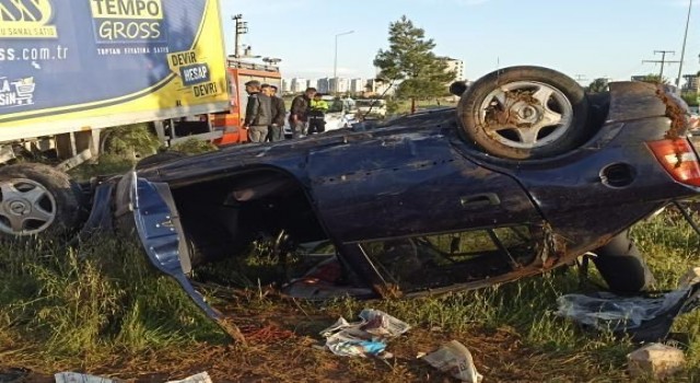 Diyarbakırda trafik kazası: 2 ölü, ağır 2 yaralı