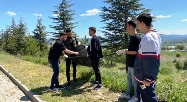 Domaniç Hayme Ana MYOda çevre bilinci etkinliği